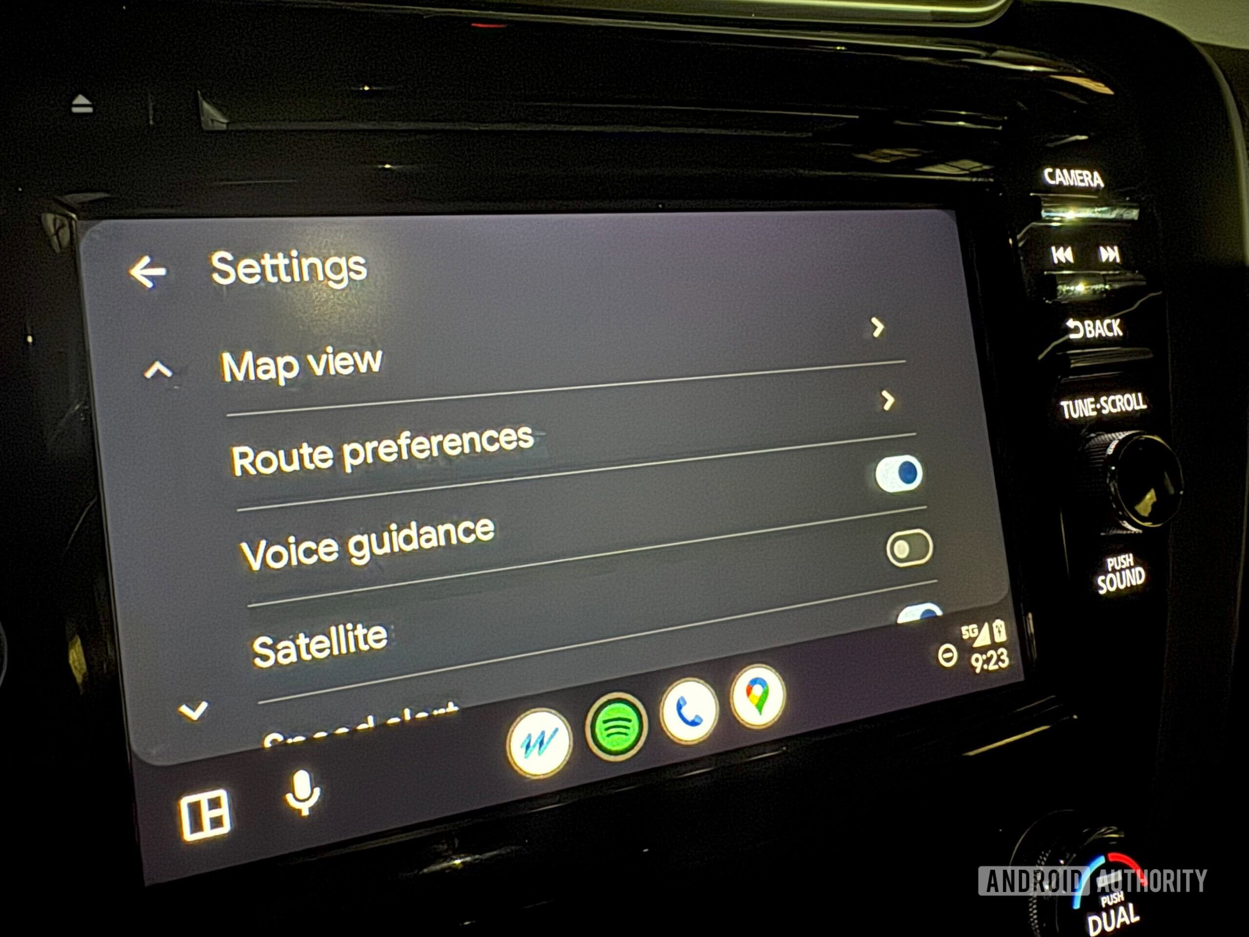 Here We Go Android Auto menu Here We Go Android Auto menu