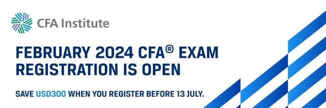 CFA Program Early Registration Banner