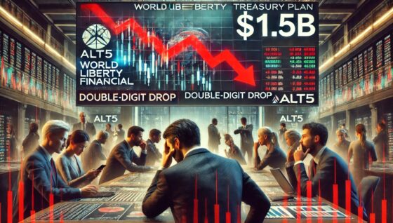 ALT5’s .5B World Liberty Financial Treasury Plan Sparks Double-Digit Share Decline