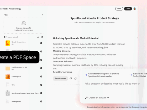 Adobe’s AI Acrobat file hub is designed for more than PDFs
