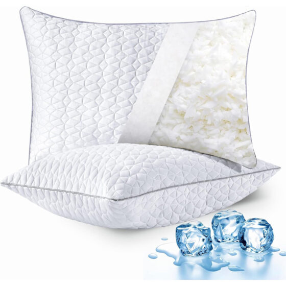 Amazon is selling 'supportive'  cooling pillows for , and shoppers call them a 'game changer'