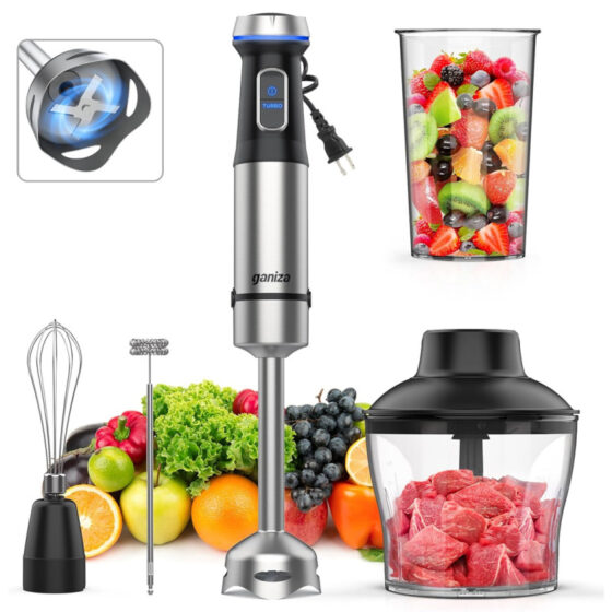 Amazon is selling a 'powerful'  immersion blender for  that's 'easy to assemble, clean, and store'