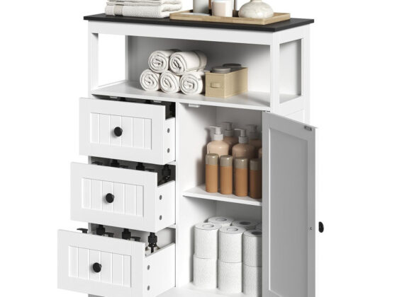 Amazon is selling a 'stylish' 0 bathroom storage cabinet for only 0