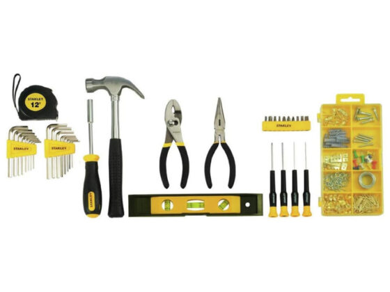 Amazon is selling a 'useful'  Stanley tool set for  that can help make your 'house into a home'