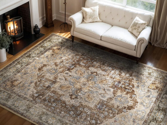 Amazon is selling a 0 washable area rug for , and shoppers say 'it's a perfect rug'