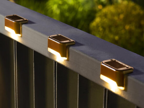 Amazon is selling a 16-pack of solar deck lights for just  that are a 'surprising' quality