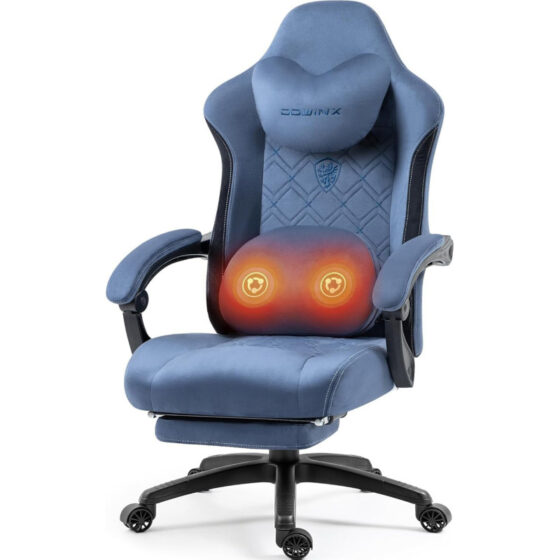 Amazon is selling a 0 massaging gaming chair that's 'stylish, comfortable, and well built'