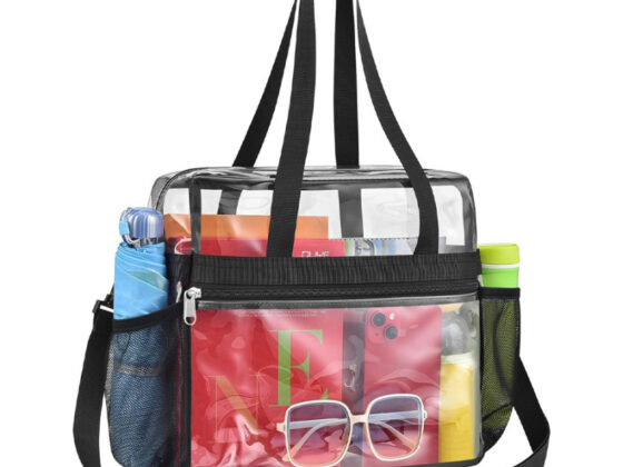 Amazon is selling a  clear tote bag for  that's 'roomy' and 'stylish'