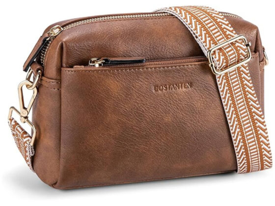 Amazon is selling a  small crossbody purse for  that is 'compact yet roomy'