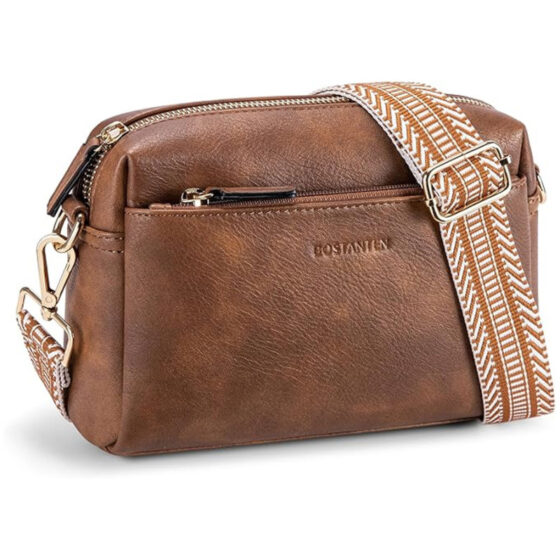 Amazon is selling a  small crossbody purse for  that is 'compact yet roomy'