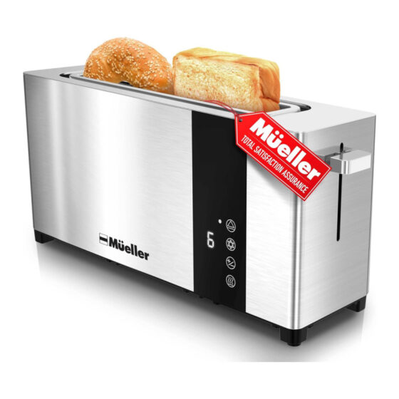 Amazon is selling a  stainless steel toaster for , and shoppers say it's 'excellent quality'