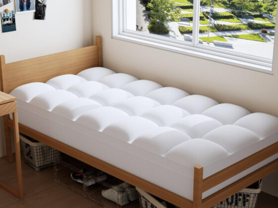 Amazon is selling a  dorm bed mattress topper for  that's 'so comfortable and plush'