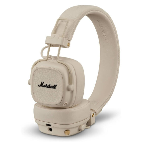 Amazon is selling a pair of Marshall headphones for  off, and 'the battery life can't be beat'