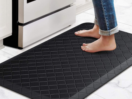 Amazon is selling an anti-fatigue floor mat for only  that feels 'like standing on a cloud'
