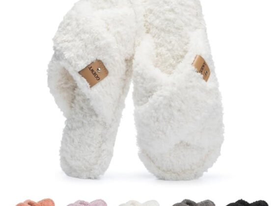 Amazon is selling fuzzy slippers for just  that are 'beyond comfortable'