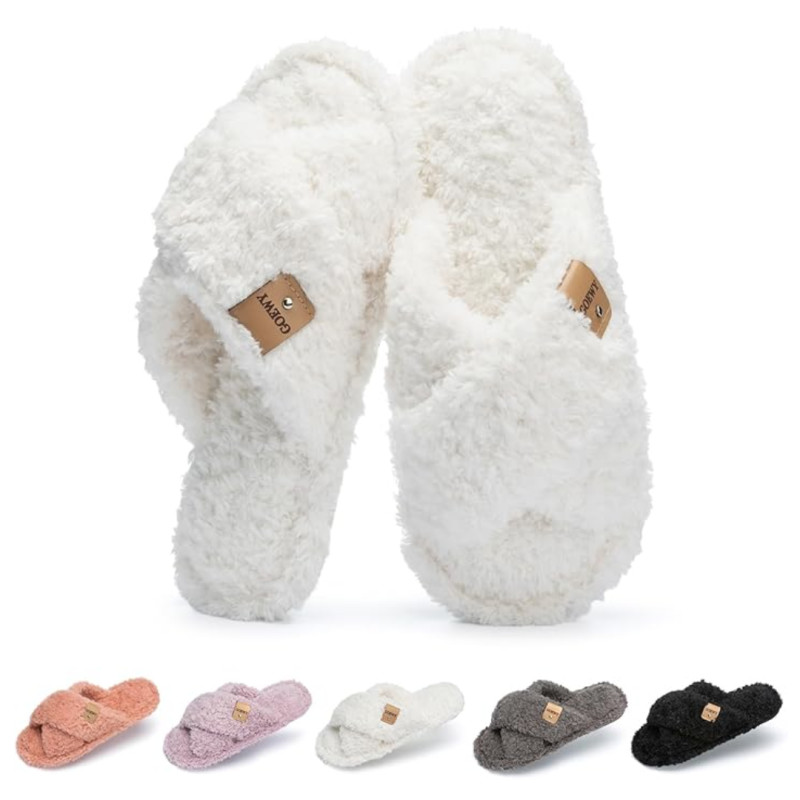 Amazon is selling fuzzy slippers for just $10 that are 'beyond comfortable'