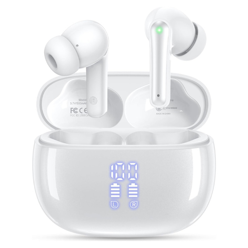 Amazon is selling wireless earbuds for just $22, and shoppers say 'the battery life is incredible'