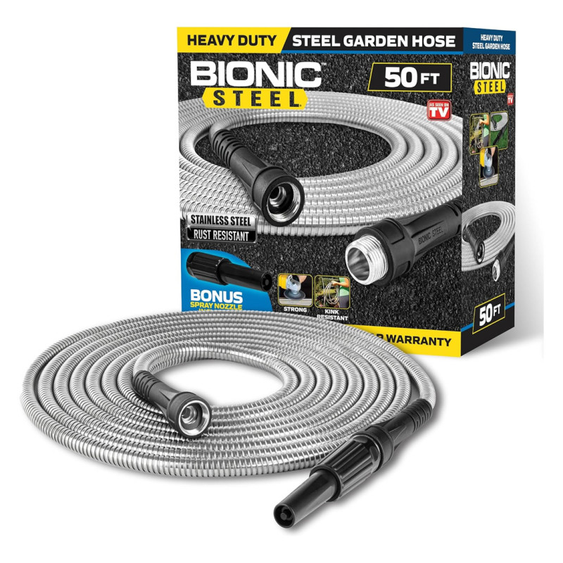 Amazon's $28 metal water hose is 'absolutely a life changer'