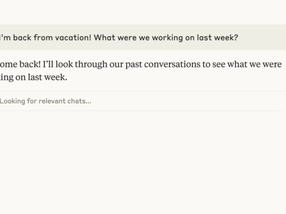 Anthropic’s Claude chatbot can now remember your past conversations