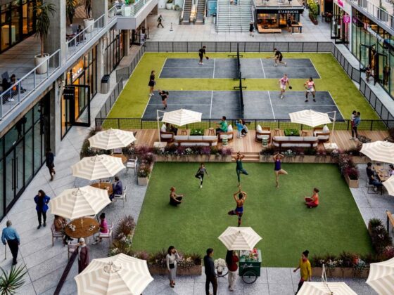 Ballers, a new pickleball-centric social club, is coming to DTLA