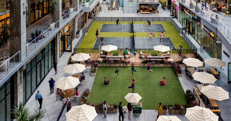 Ballers, a new pickleball-centric social club, is coming to DTLA