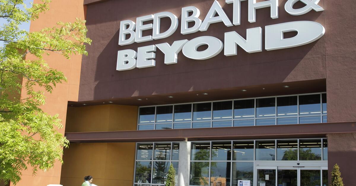 Bed Bath and Beyond won't reopen stores in 'overregulated' California