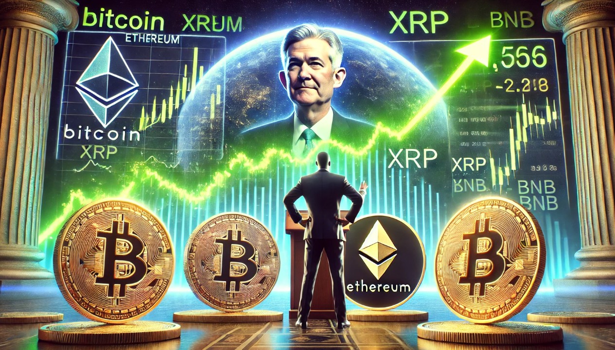 Bitcoin, Ethereum, XRP, BNB On The Rise Following Powell's Fed Speech