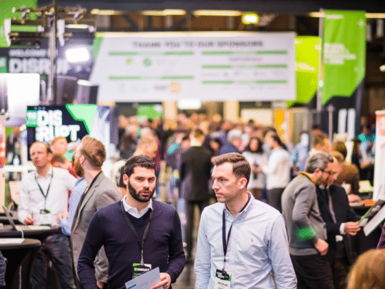 Book your exhibit table before your competitor does at Disrupt 2025