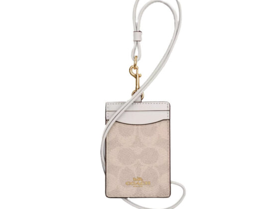 Coach Outlet is selling a 'classy'  ID lanyard that 'looks professional' for only 