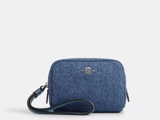 Coach Outlet's 'cute' pouch wristlet is now just , thanks to a rare double discount