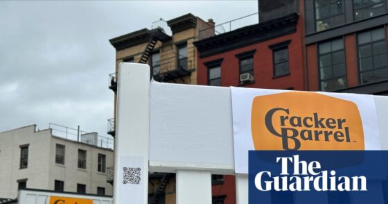 Cracker Barrel apologizes for new logo but says it is sticking with change | US news