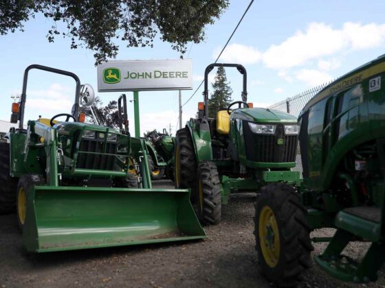 Deere’s stock drops as oversupply of used equipment in the market is still an issue