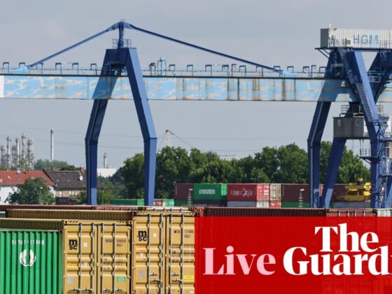 EU-US trade deal hits investor confidence; Tesla awards Elon Musk bn of shares – business live | Business