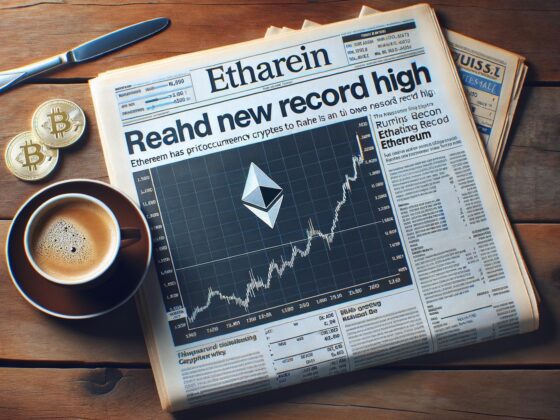 Ethereum Price Hits Fresh High as Bulls Dominate, Bitcoin Slides Lower