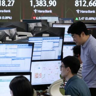 European shares forge ahead after record highs on Wall Street