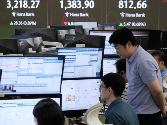 European shares forge ahead after record highs on Wall Street