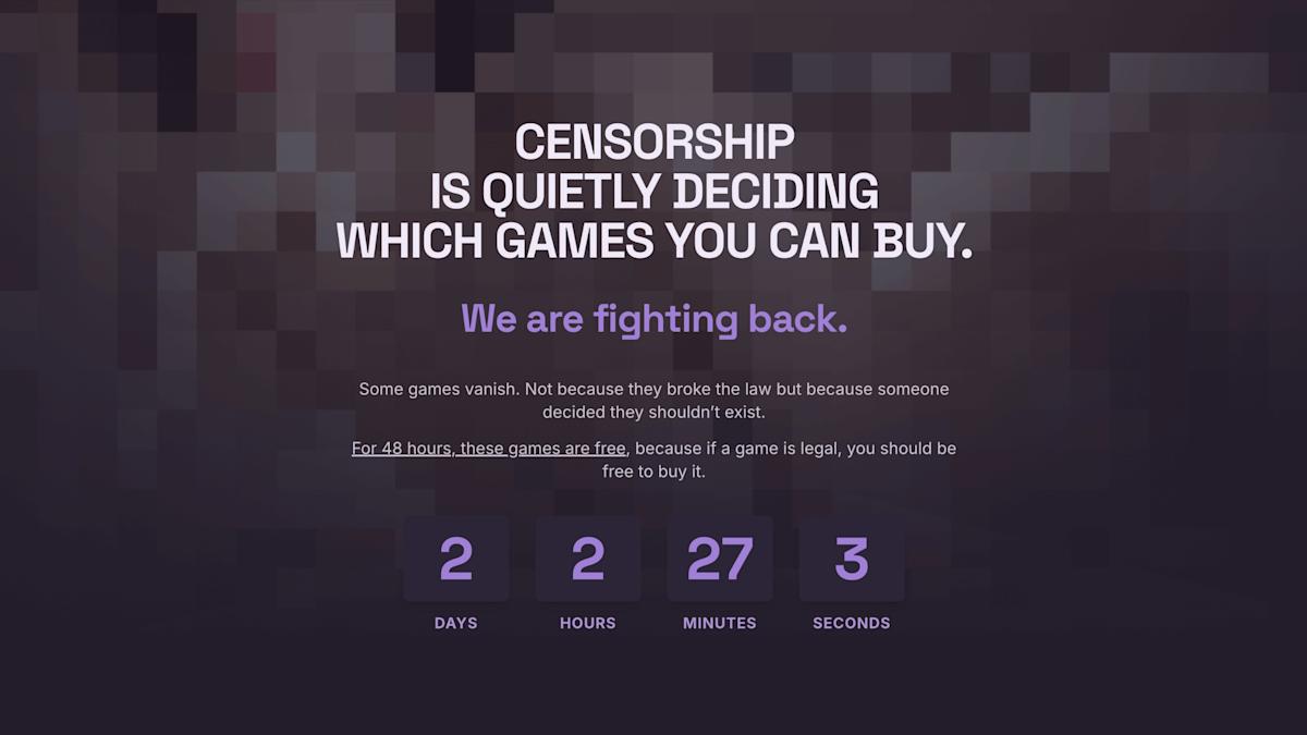GOG is giving away a selection of adult games to protest censorship