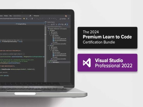 Get Microsoft Visual Studio Pro FREE when you buy this  coding course bundle