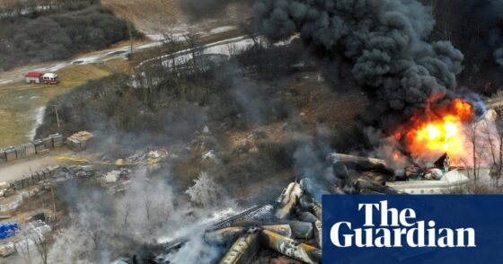 Greater risk of toxic derailments if bn railroad merger is approved, warn unions | Ohio train derailment