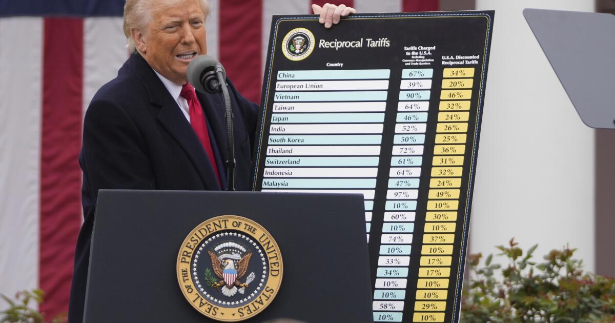 Hiltzik: Trump's economy comes home to roost