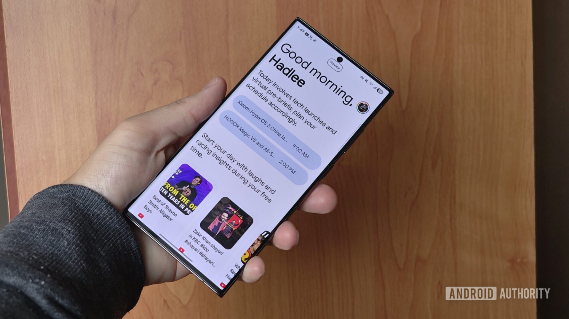 I installed the Pixel 10's Daily Hub on a Samsung phone, and here's the proof