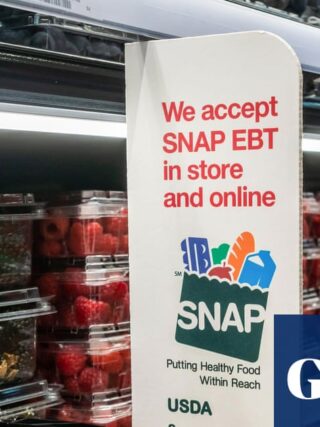 Low-wage workers reeling over Trump’s looming Snap cuts as food prices rise | US domestic policy