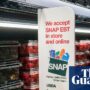 Low-wage workers reeling over Trump’s looming Snap cuts as food prices rise | US domestic policy
