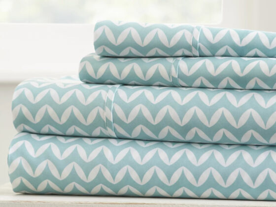 Macy’s 'super soft'  pattern sheet set is on sale for just , and shoppers say 'the quality is top notch'