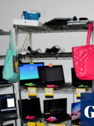 Ninety laptops, millions of dollars: US woman jailed over North Korea remote-work scam | US news