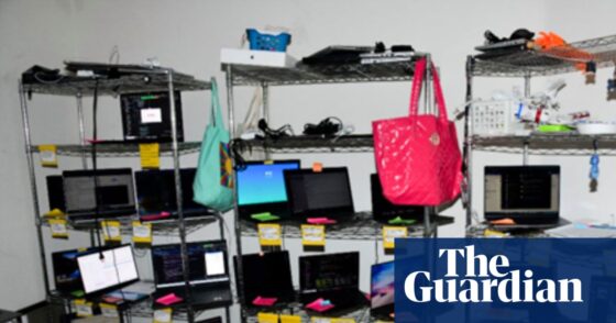 Ninety laptops, millions of dollars: US woman jailed over North Korea remote-work scam | US news