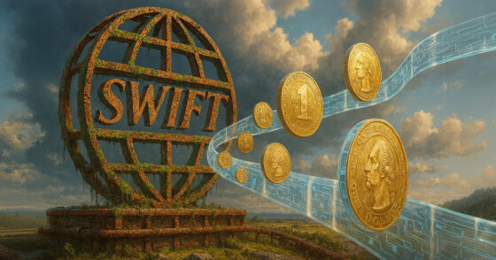 Stablecoin to settle  trillion and challenge SWIFT in 2026 amid .3T July volume