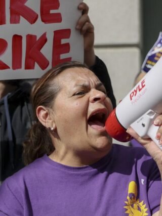 The share of Californians represented by unions holds somewhat steady as nationwide numbers continue decline