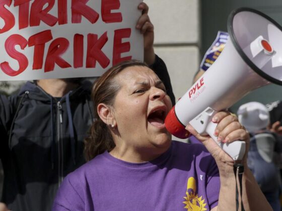 The share of Californians represented by unions holds somewhat steady as nationwide numbers continue decline