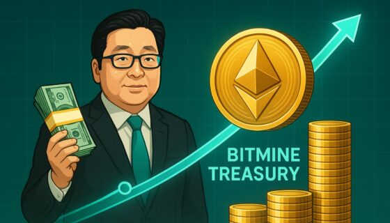 Tom Lee Buys M In Ethereum As Bitmine Expands Treasury To B ETH